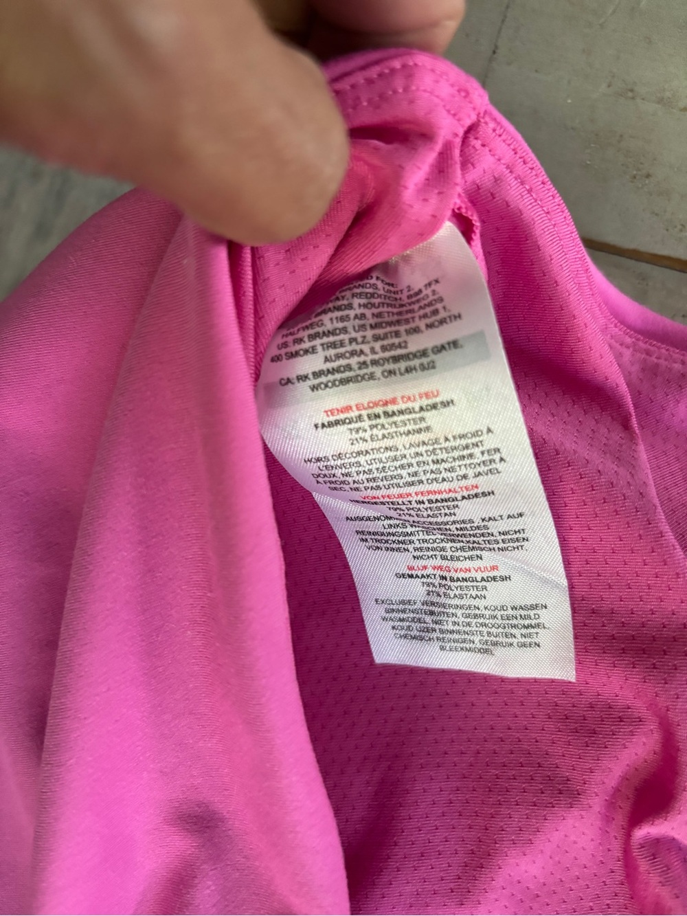 AYBL Pink Leggings and Sports Bra Set - Picture 9 of 14